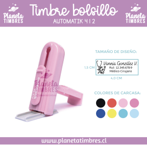 TIMBRE BOLSILLO AUTOMATIK 412
