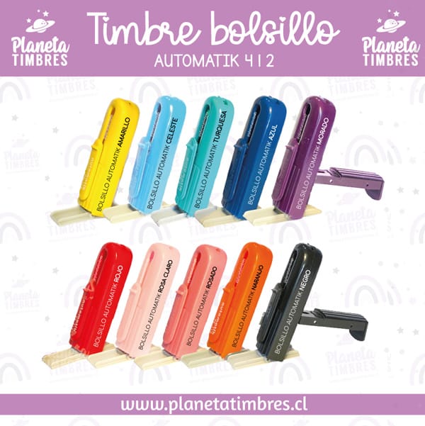 TIMBRE BOLSILLO AUTOMATIK 412 - Imagen 2