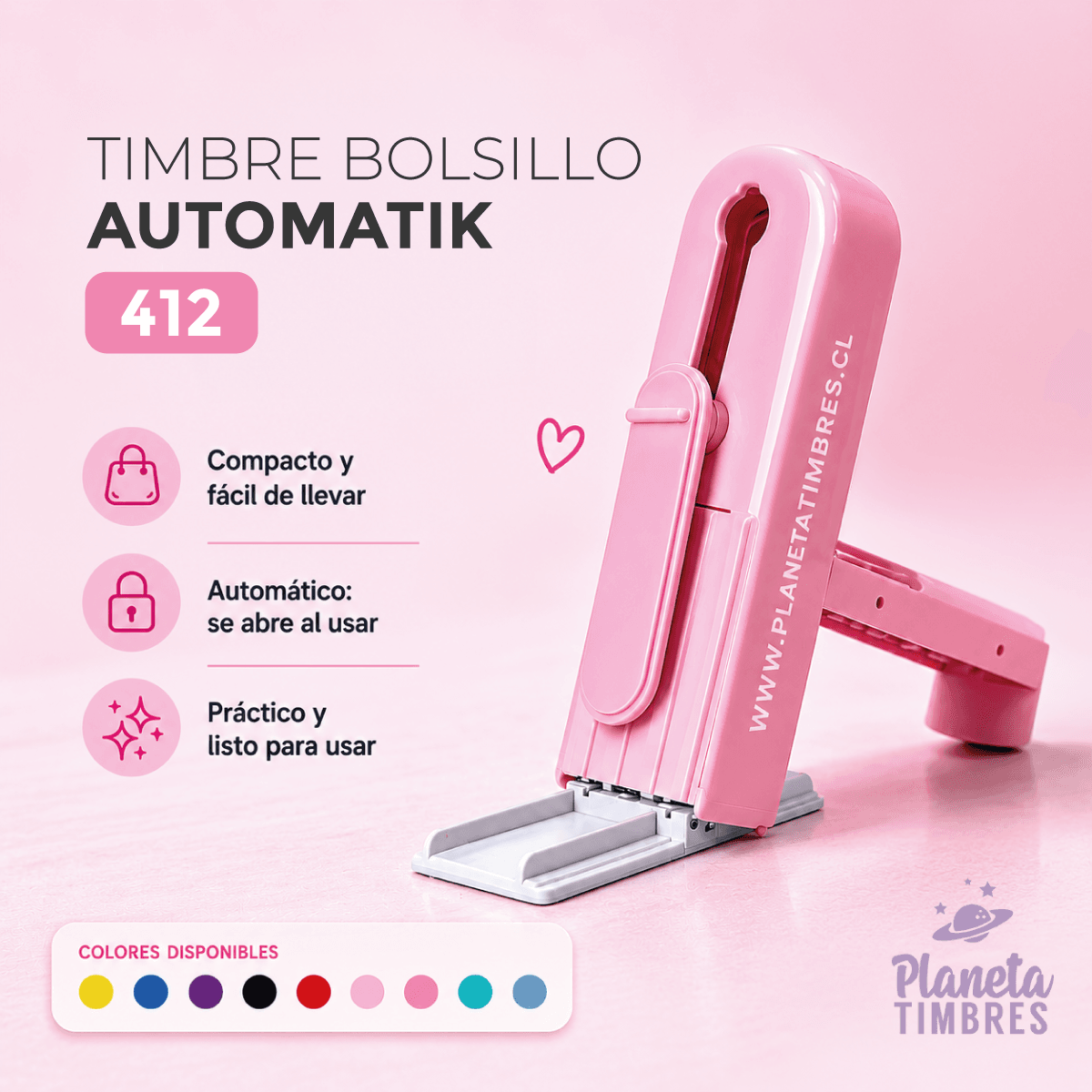 TIMBRE BOLSILLO AUTOMATIK 412