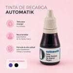 Tinta recarga para timbres automatik