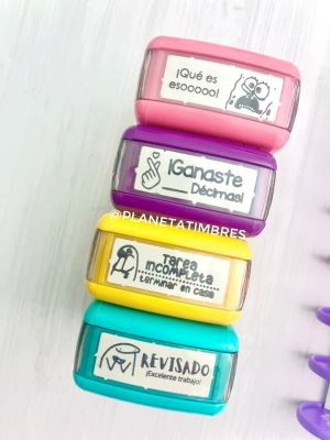 PACK PROFE 4 TIMBRES DE ESCRITORIO