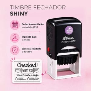 Fechador autoentintable personalizado