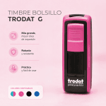 TIMBRE BOLSILLO TRODAT G (GRANDE)
