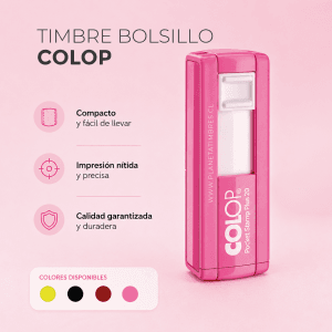 TIMBRE BOLSILLO COLOP