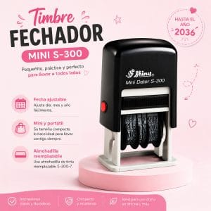 Timbre Fechador Mini Shiny S-300
